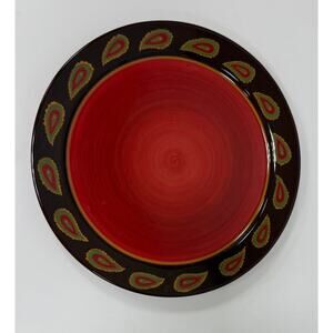 New Demdaco Kennewick Lodge Set of 4 Dinner Plates. KT128